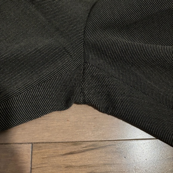 MaxMara Striped Work Pants / Suit Pants / Trousers size 14 black and Tan - Picture 11 of 11